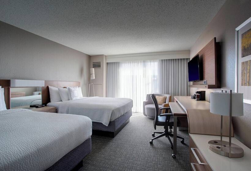 اتاق استاندارد با 2 تخت دوبل, Courtyard By Marriott New Orleans Warehouse Arts District