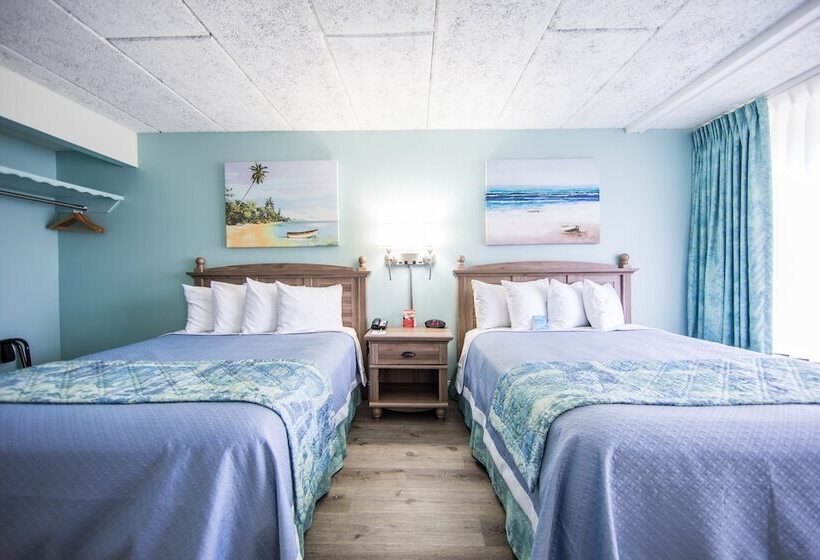 스탠다드 룸 더블 침대 2개, Days Inn & Suites By Wyndham Jekyll Island