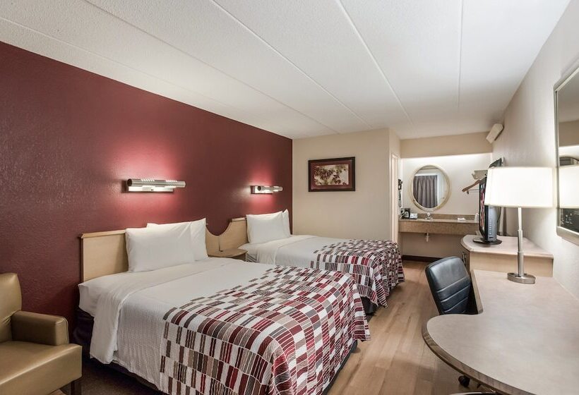 Номер Стандарт 2 Двуспальные Кровати, Red Roof Inn Philadelphia  Trevose