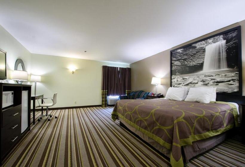 스탠다드 룸 킹사이즈 침대, Super 8 By Wyndham Hull Street Midlothian Richmond Area