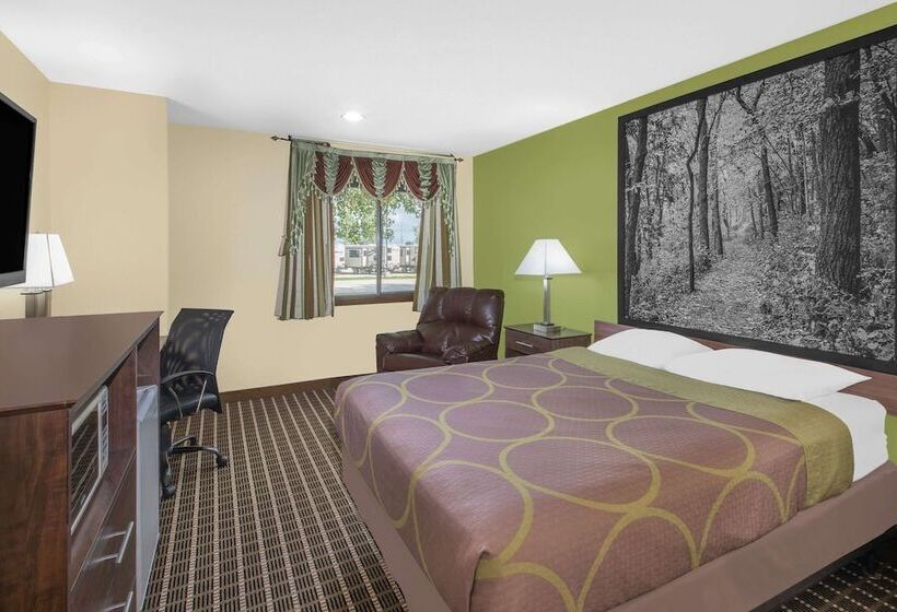 Номер Стандарт 2 Двуспальные Кровати, Super 8 By Wyndham Webster City Ia