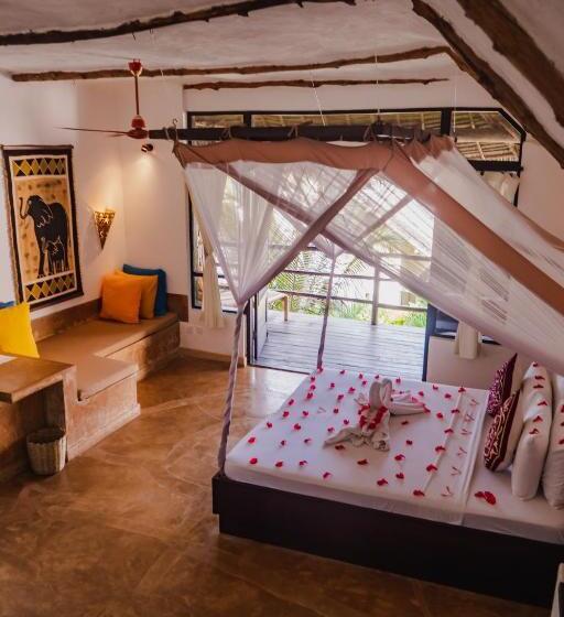 측면 바다 전망 스위트, Sunshine Bay Hotel Zanzibar