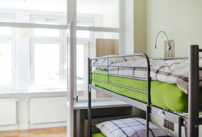 Кровать в Общей Комнате, Wandery Hostel Dessau