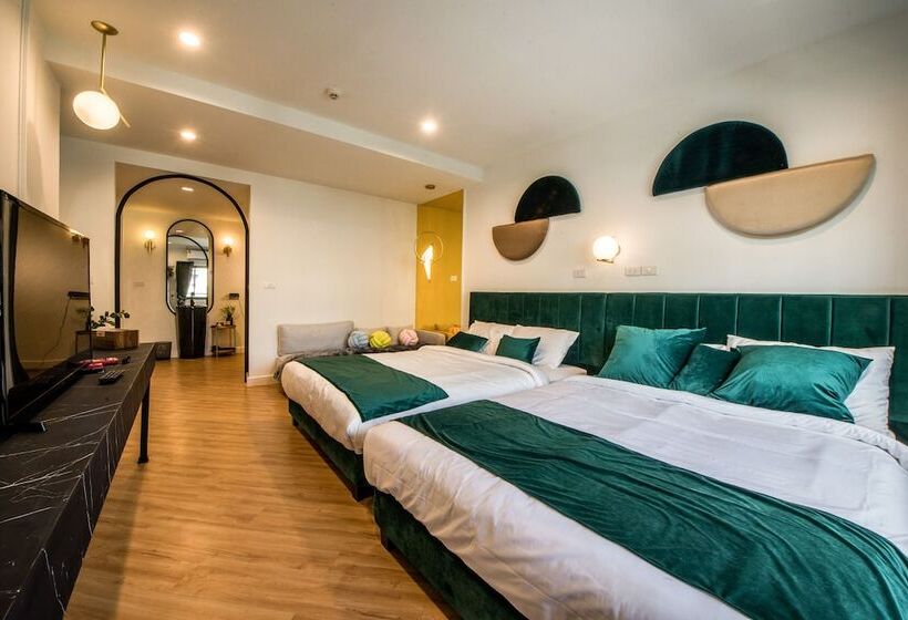 اتاق لوکس چهار تخته, Theme Boutique Hotel Bangkok