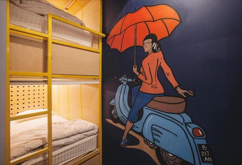 Cameră Standard cu Baie Comună, Konko Hostel Jakarta