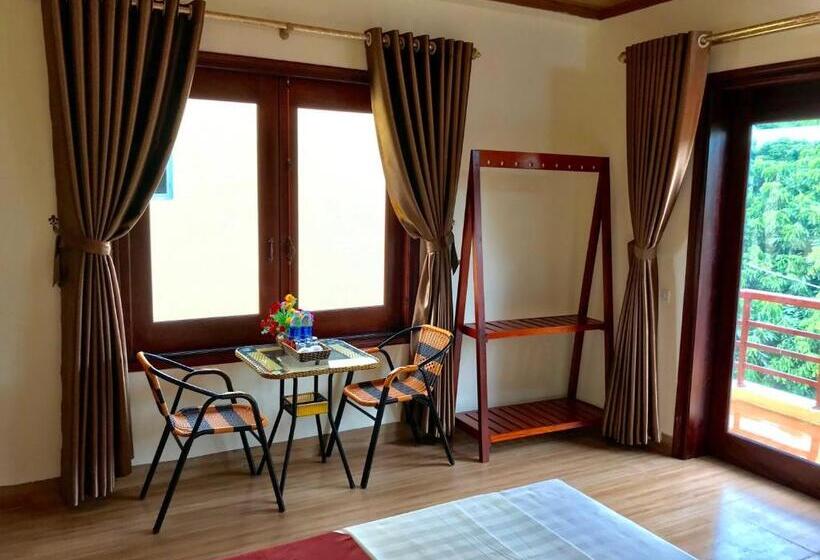 اتاق استاندارد با چشم‌انداز باغ, Tam Coc Hello Homestay