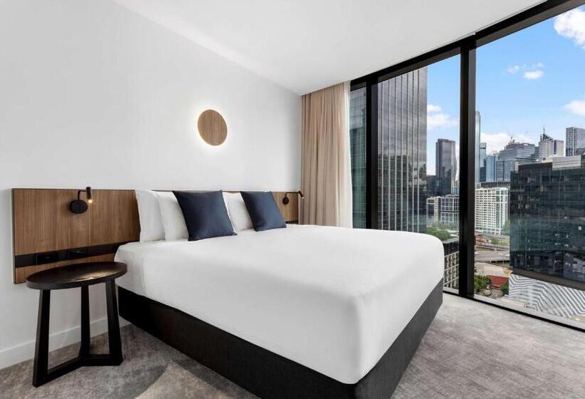 침실 2개 아파트, Adina Apartment Hotel Melbourne Southbank