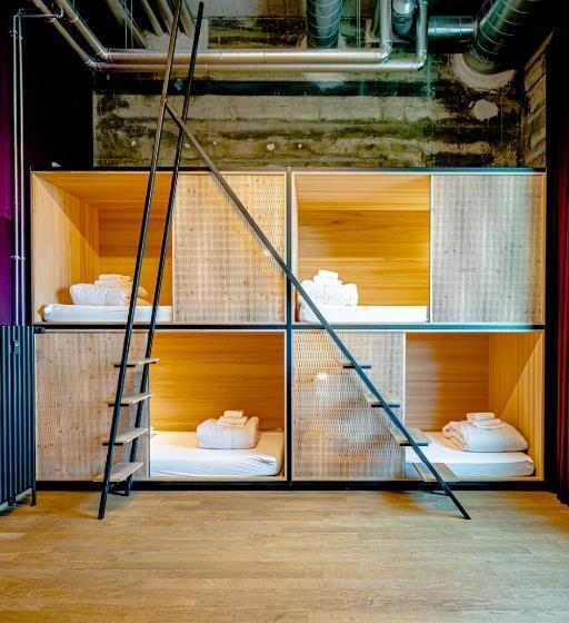اتاق استاندارد با سرویس بهداشتی مشترک, Silo Design & Boutique Hostel Basel