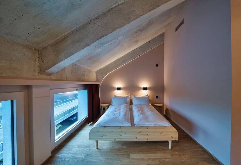 اتاق لوکس, Silo Design & Boutique Hostel Basel