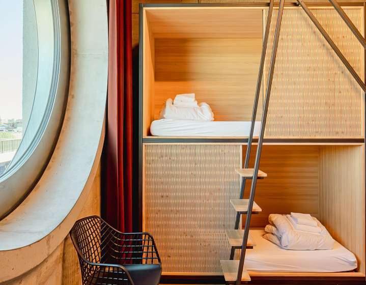 اتاق استاندارد با سرویس بهداشتی مشترک, Silo Design & Boutique Hostel Basel