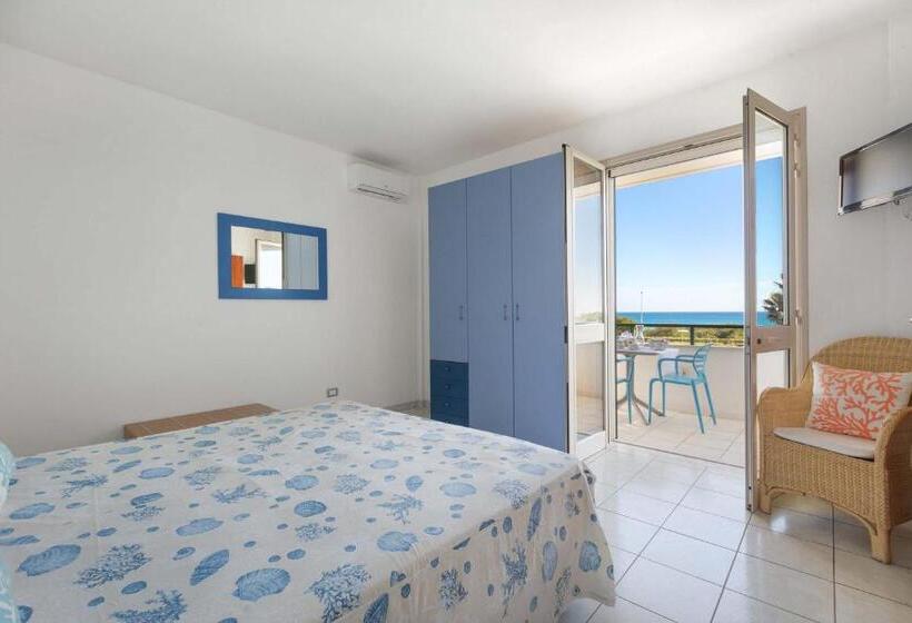 Апартаменты 1 Спальня Вид на Море, Residence Punta Cassano   In Piscina Sulla Spiaggia Di Sabbia