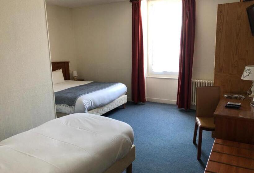 Номер Стандарт Трехместный, Hôtel D'arromanches Pappagall