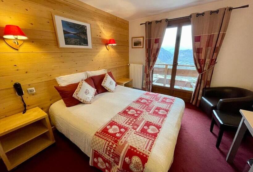اتاق استاندارد با بالکن, Chalet Le Panoramique