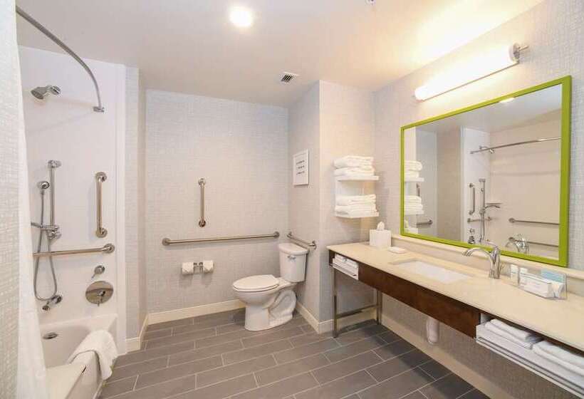 适合残疾人使用的标准间, Hampton Inn & Suites Nashville Downtown Capitol View