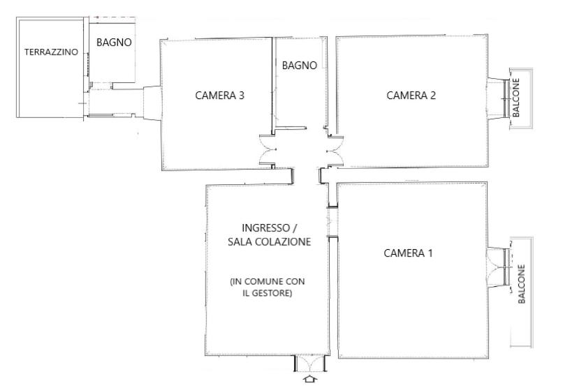 اتاق استاندارد سه نفره, Casa Turi
