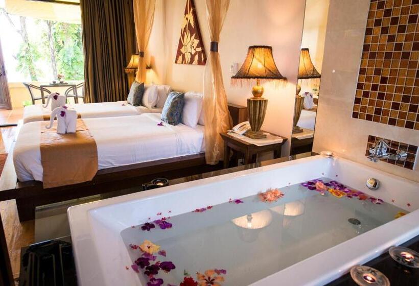 اتاق لوکس با چشم‌انداز دریا, Koh Chang Cliff Beach Resort