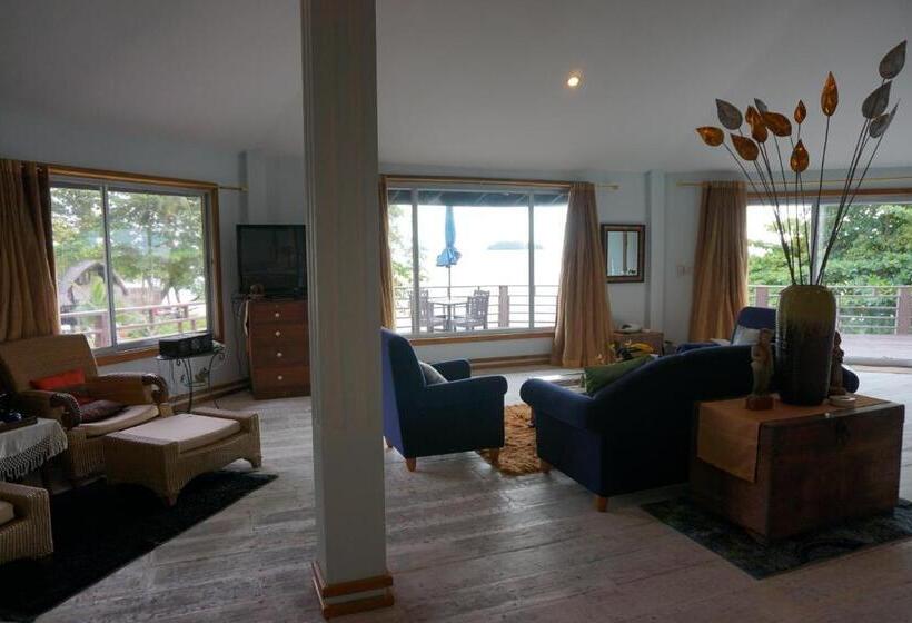 ویلای 2 خوابه با چشم‌انداز دریا, Koh Chang Cliff Beach Resort