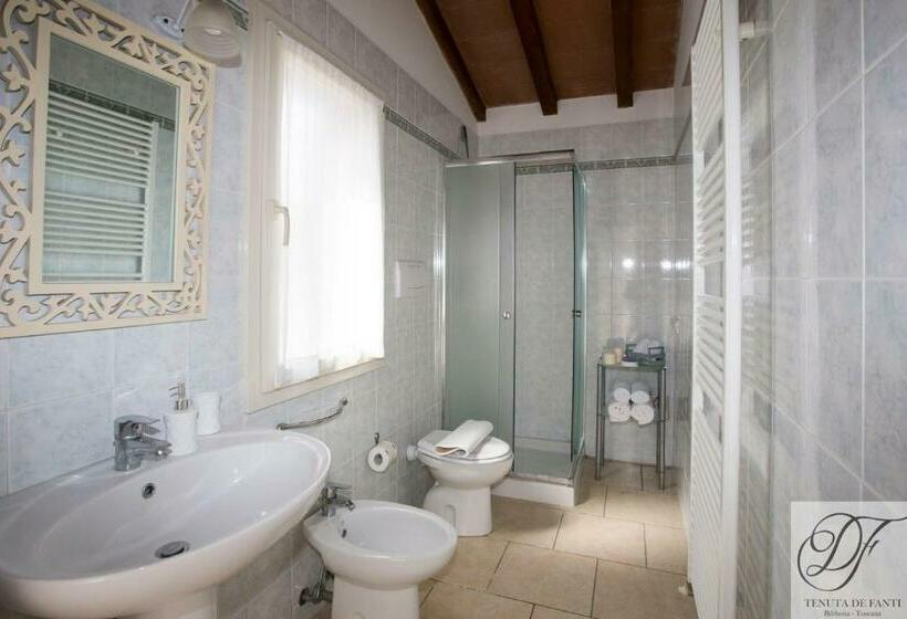 Апартаменты 1 Спальня Вид на Бассейн, Tenuta De Fanti Agriturismo