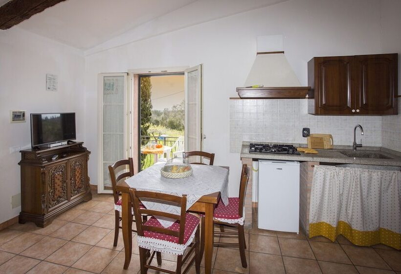 Апартаменты 1 Спальня с Балконом, Tenuta De Fanti Agriturismo