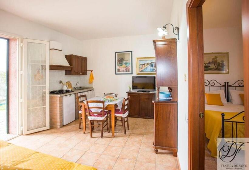 Апартаменты 1 Спальня Вид на Сад, Tenuta De Fanti Agriturismo
