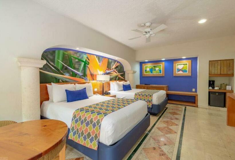 庭の見えるジュニアスイート, Puerto Aventuras Hotel & Beach Club
