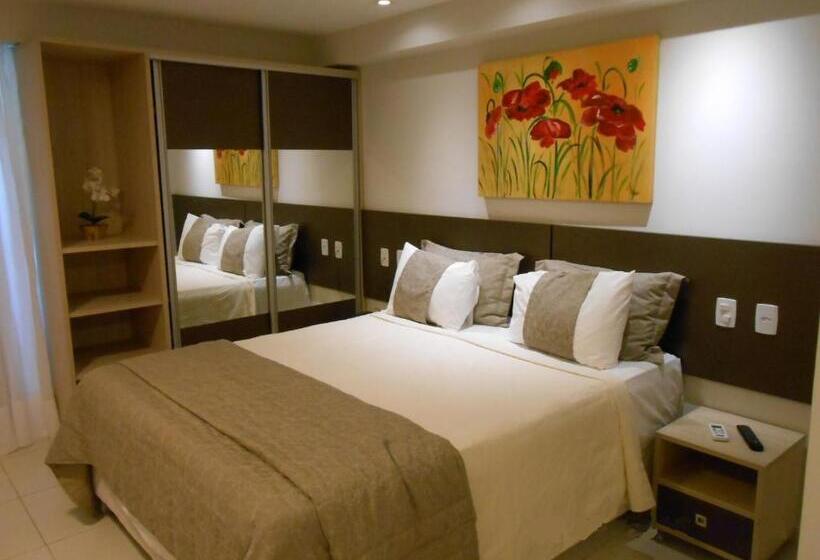 Апартаменты 1 Спальня, Luxor Tabatinga Suite Frente Mar