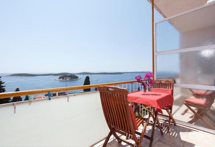 Standard Værelse Havudsigt m. Balkon, Rooms Vinka Tudor