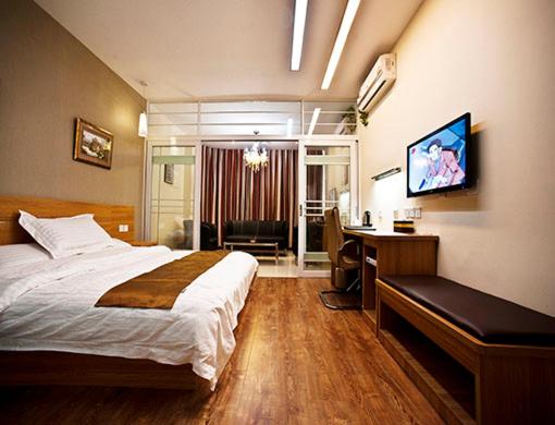 Номер Стандарт, Thank Inn Chain Hotel Jiangsu Yangzhou Shaobo Grand Canal