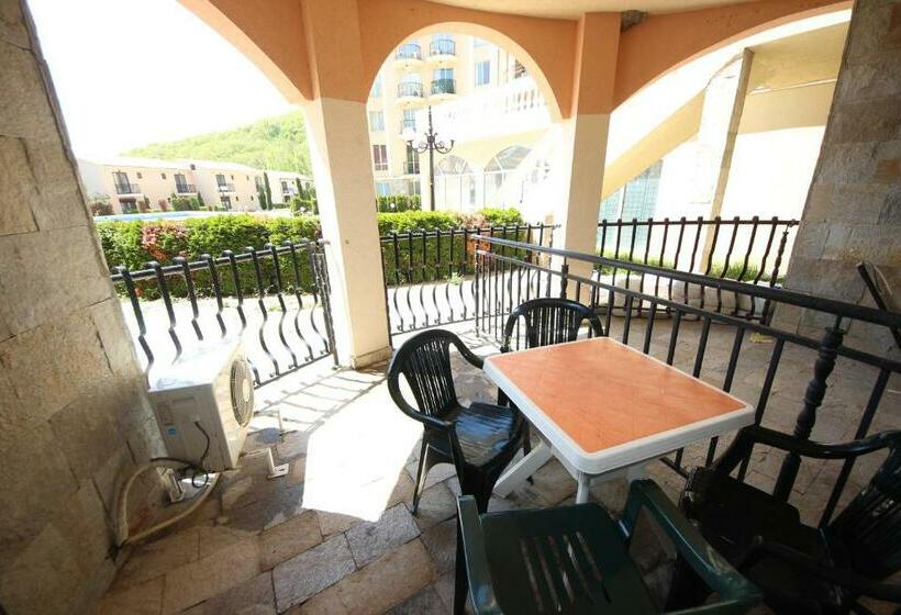 Апартаменты 1 Спальня Вид на Бассейн, Menada Negresco Apartments
