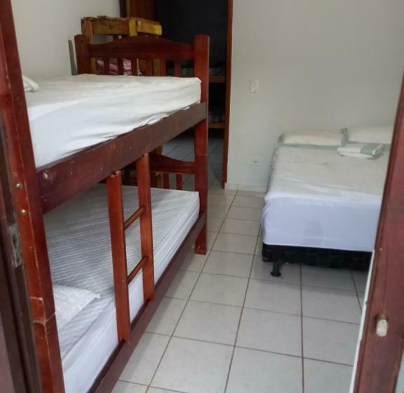 4인용 스탠다드 룸, Hostel Bike Point Caraguatatuba