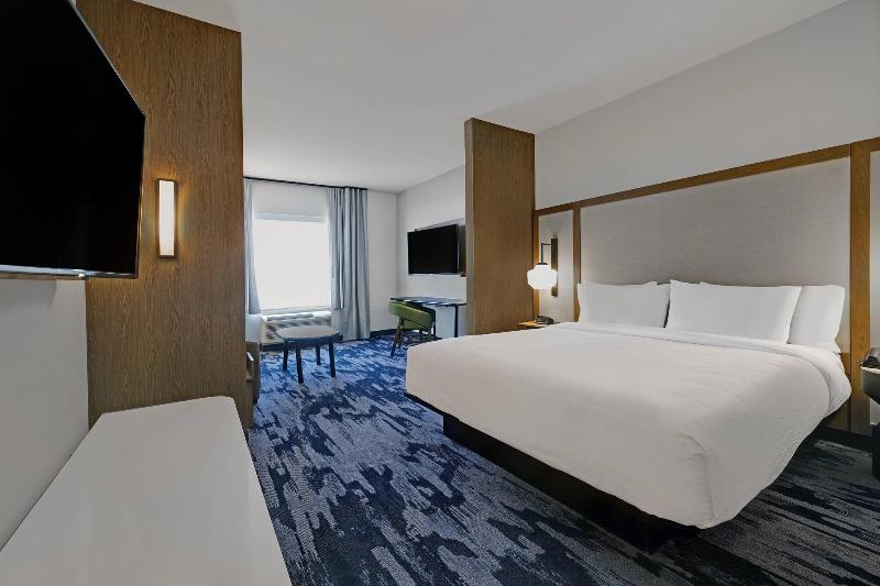 스탠다드 스튜디오 킹침대, Fairfield Inn & Suites By Marriott Milwaukee Brookfield