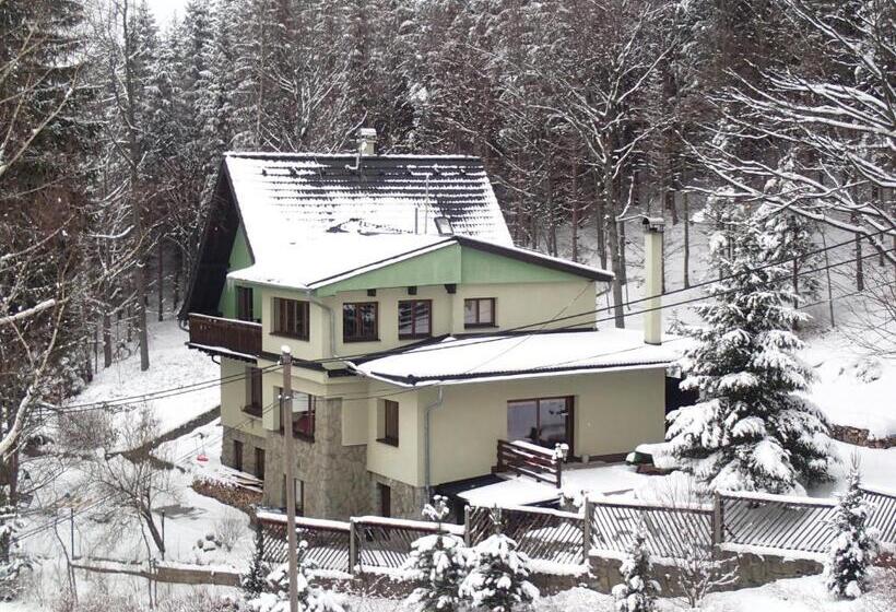 Номер Стандарт с Балконом, Penzion Na Lomné