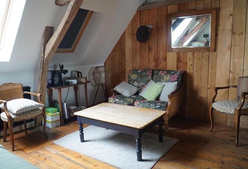 إستوديو قياسى سرير كينج, Chambres D'hôtes Le Carillon