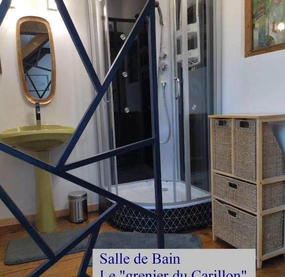 استودیو استاندارد با تخت کینگ, Chambres D'hôtes Le Carillon