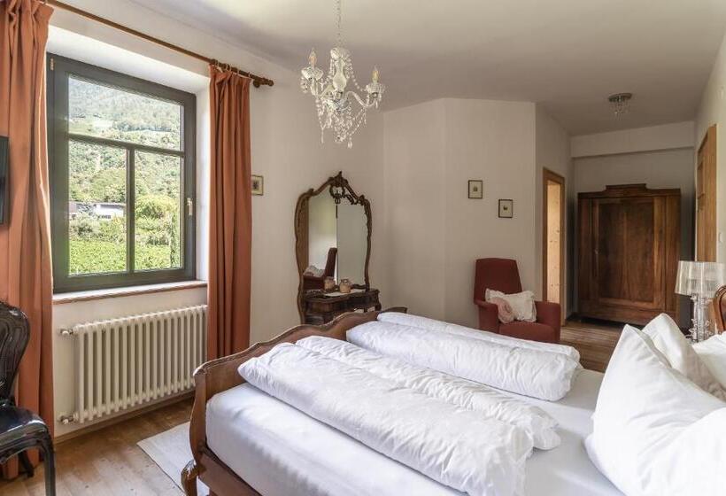 اتاق استاندارد با چشم‌انداز کوهستان, Schloss Castel Pienzenau   Guestrooms & Apartments   B&b Hotel & Restaurant