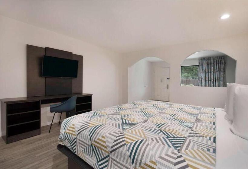 Номер Стандарт Кровать Кинг Адаптированный для Инвалидов, Motel 6 Houston, Tx  I10 West