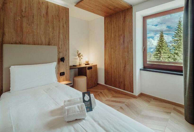 غرفة قياسية فردية, B&b Hotel Passo Tre Croci Cortina