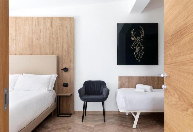 غرفة قياسية ثلاثية, B&b Hotel Passo Tre Croci Cortina