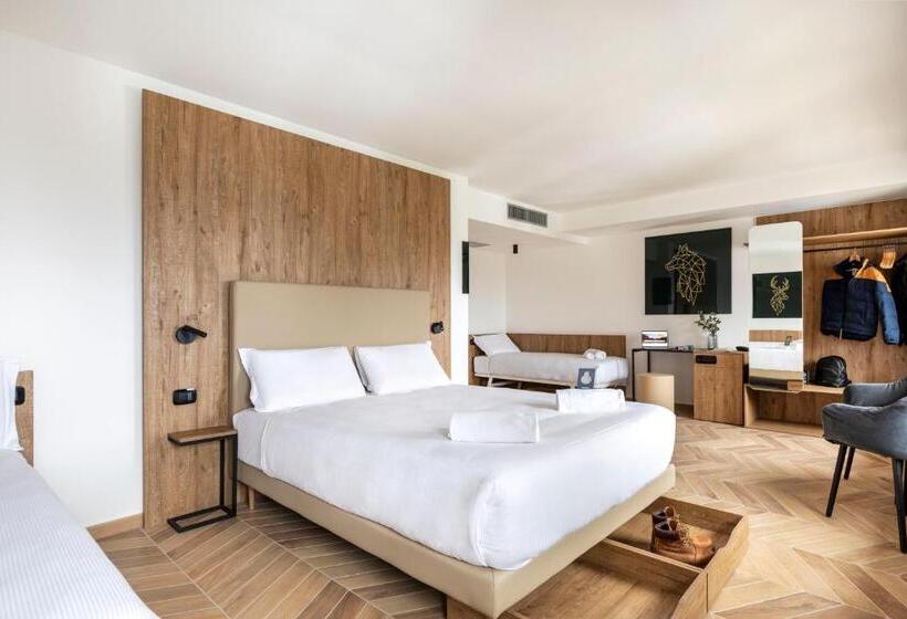 Четырехместный Номер Стандарт, B&b Hotel Passo Tre Croci Cortina