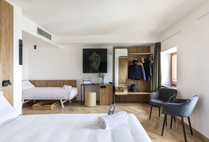 غرفة قياسية رباعية, B&b Hotel Passo Tre Croci Cortina