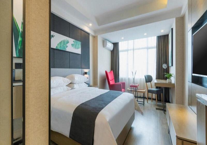 Номер Deluxe, Thank Inn Chain Hotel Chongqing Wuxi County Shuangzitian Street