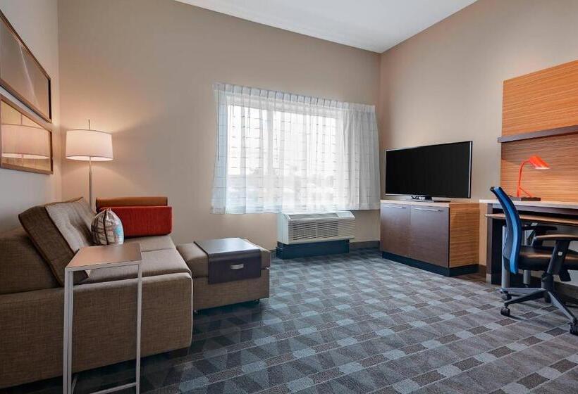 Люкс Кровать Квин, Towneplace Suites By Marriott Detroit Allen Park