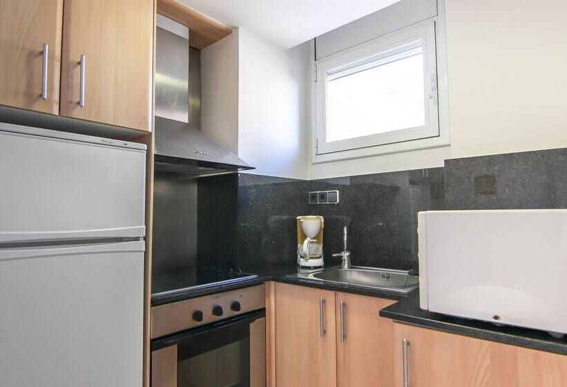 Huoneisto 1 Makuuhuone, Apartamentos S'Abanell Central Park