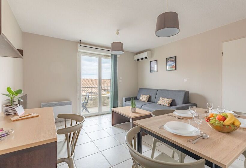 Апартаменты 1 Спальня, Appart City Classic Toulouse Colomiers
