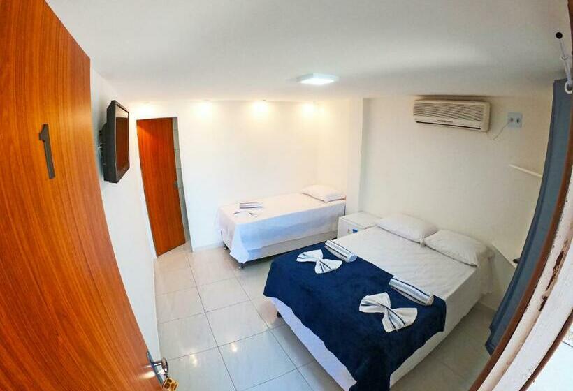 اتاق استاندارد سه نفره, Pousada Porto Verano