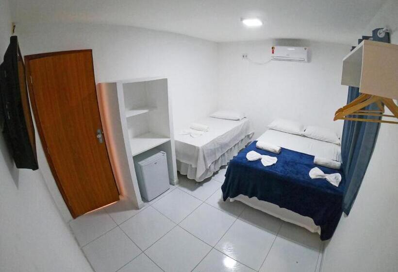 اتاق استاندارد سه نفره, Pousada Porto Verano