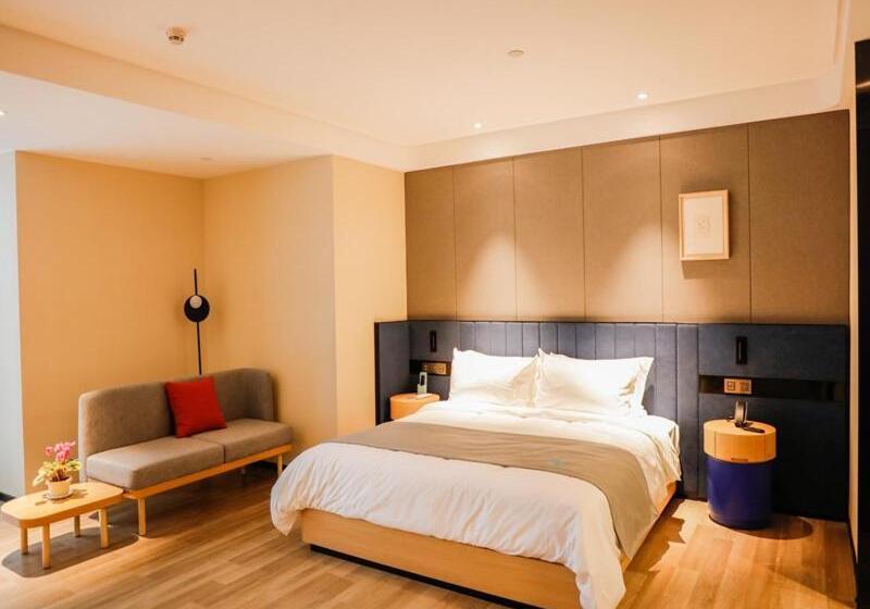 غرفة ديلوكس, Lanou Hotel Jinzhou Red Star Macalline
