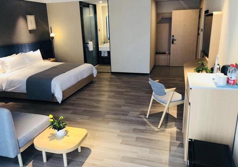 غرفة سوبيريور, Lanou Hotel Jinzhou Red Star Macalline