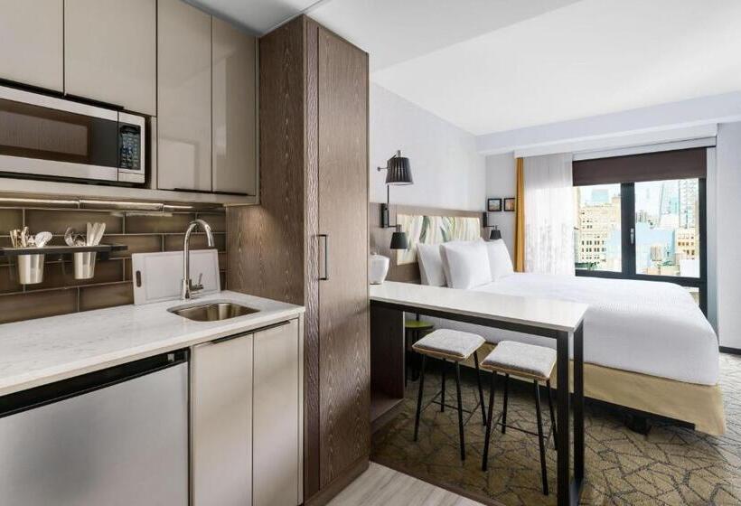استودیوی استاندارد با چشم‌انداز شهر, Towneplace Suites By Marriott New York Manhattan/chelsea