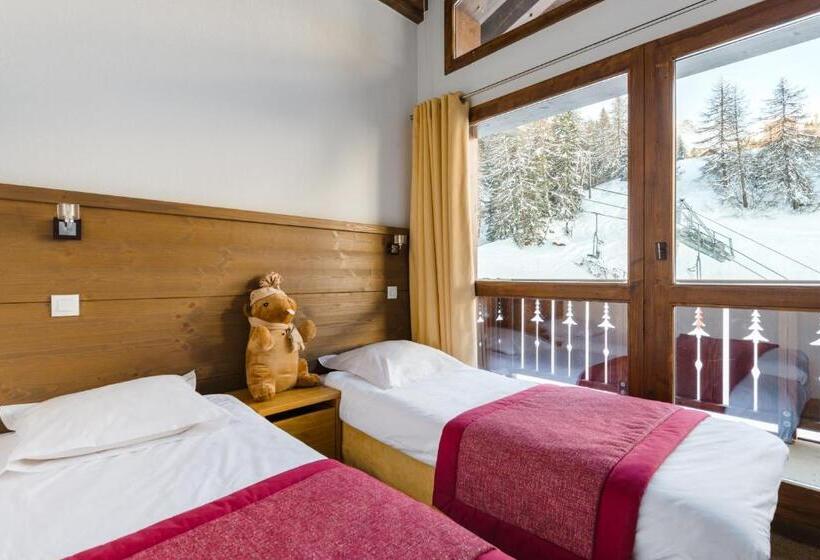Апартаменты 1 Спальня, Lagrange Vacances Les Chalets Edelweiss